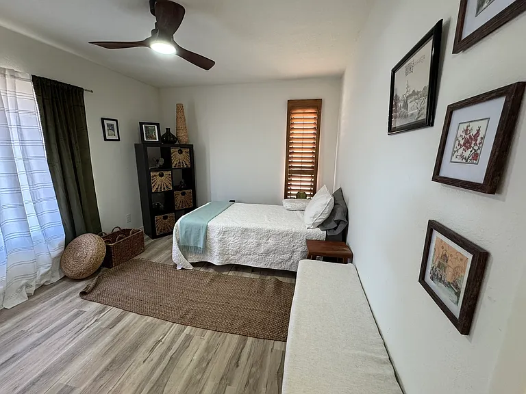 Second bedroom, ensuite bathroom.