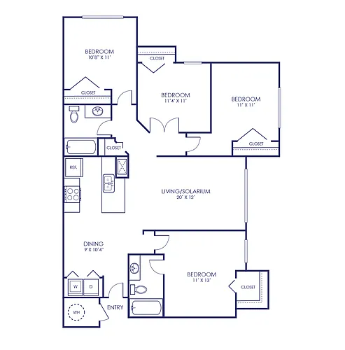 Floor plan IBIS