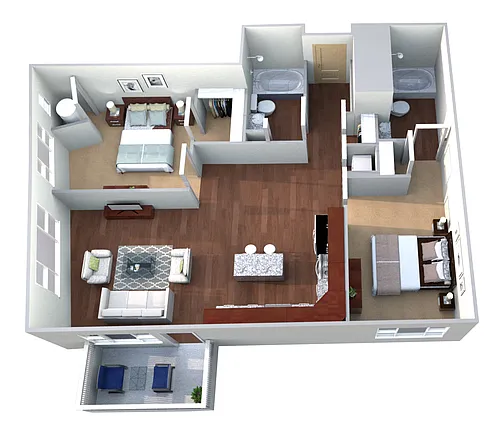Floor plan The Maple Leaf