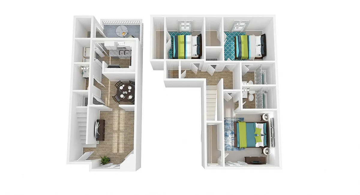 Floor plan Renovated Juniper