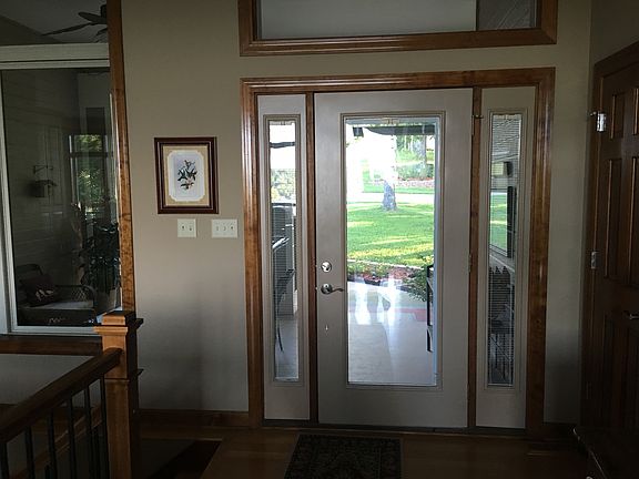 Entrance from front porch