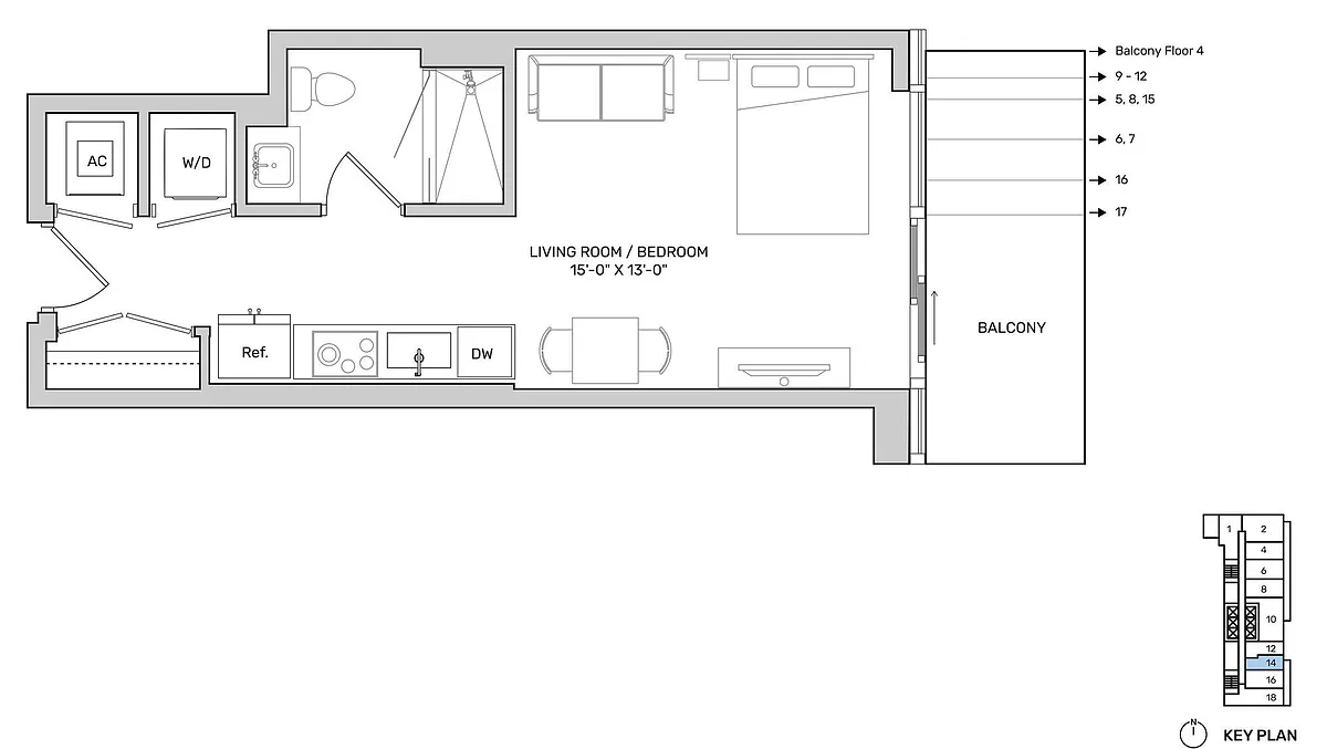 Floor plan S5