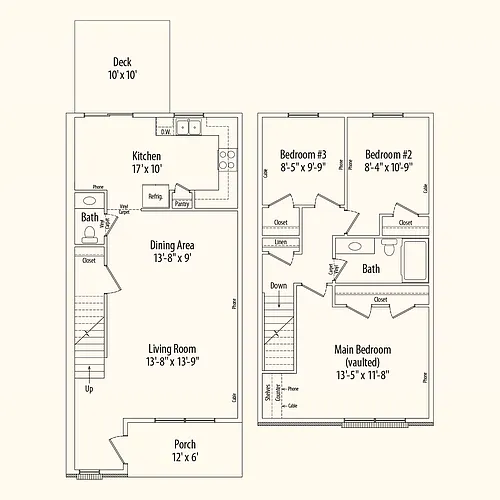 Floor plan La Maria