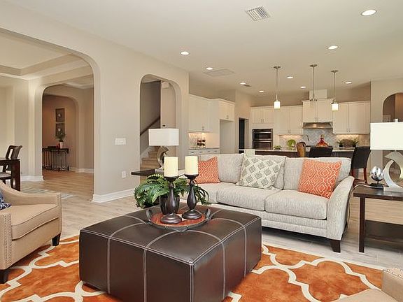 Bedford staged home - Great Room