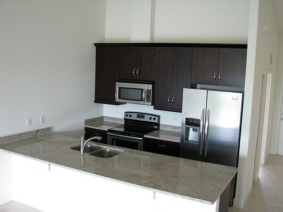 Large granite counter