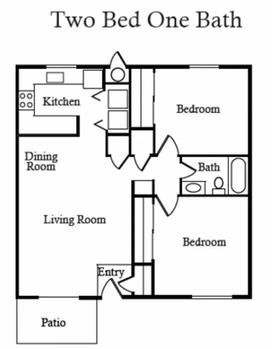 Floor plan 2X1