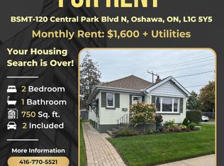 120 Central Park Blvd N #BASEMENT, Oshawa, ON L1G5Y5