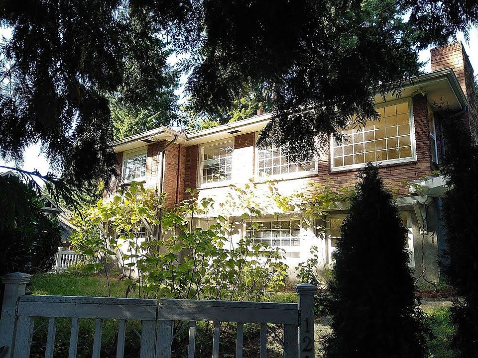 front of the house
