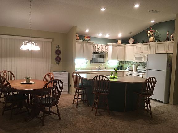 Kitchen / white cabinets