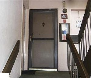 Storm door is no longer installed