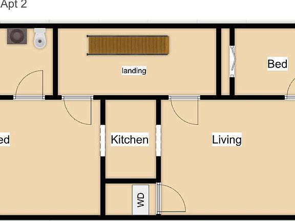 2nd image of 43 Putnam Ave APT 2