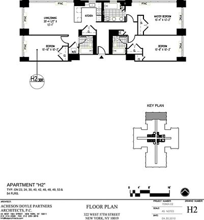 2nd image of 322 W 57th St APT 24H