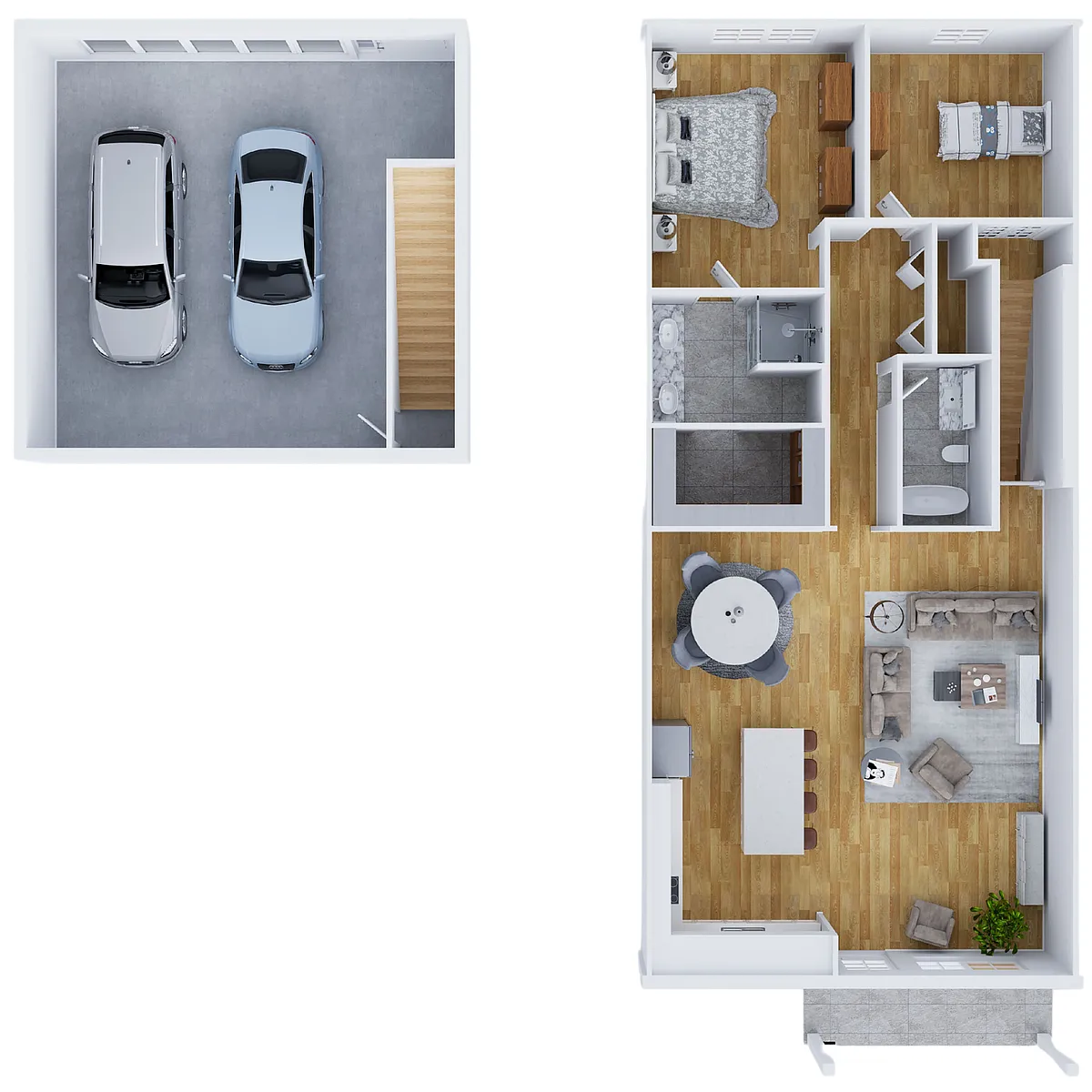 Floor plan B1