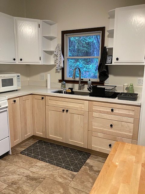 Remodeled kitchen