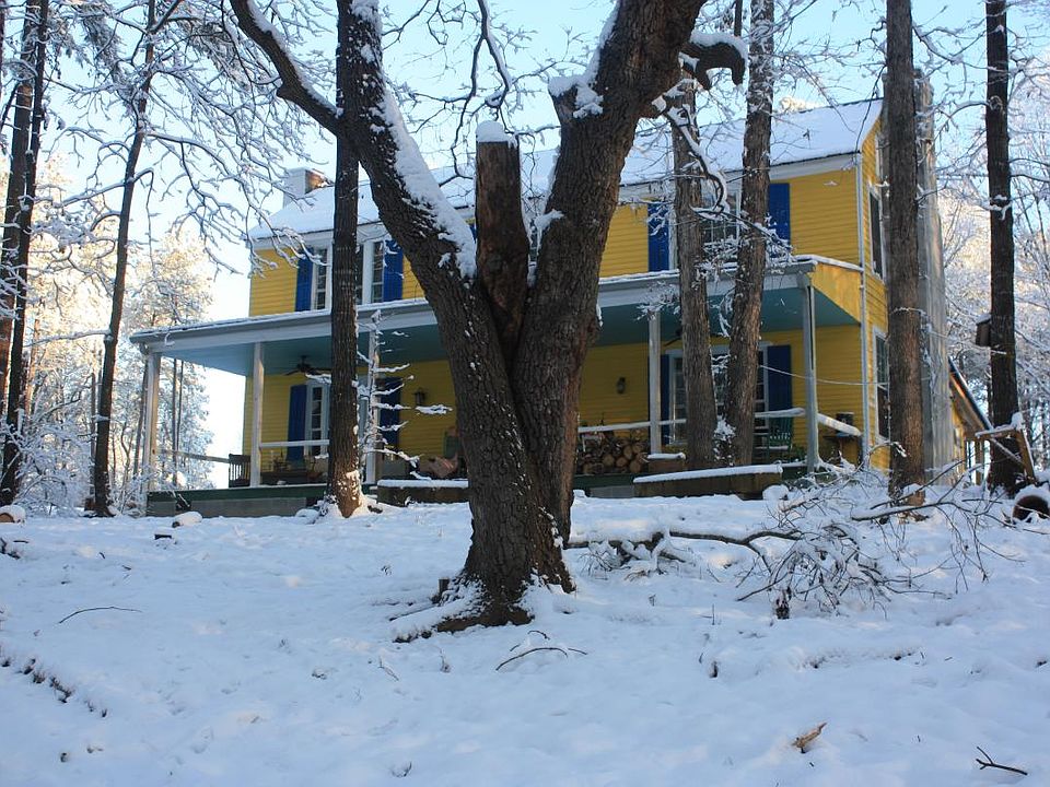 Front yard - overlooking hardwood forest.