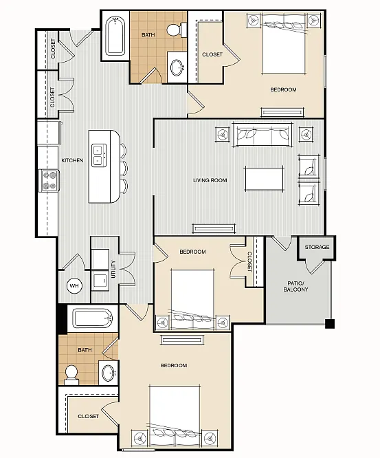 Floor plan C3