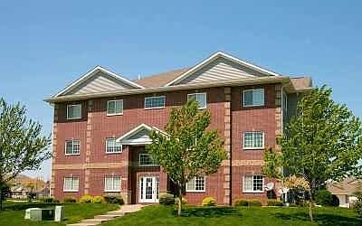 Exterior with secured entrance