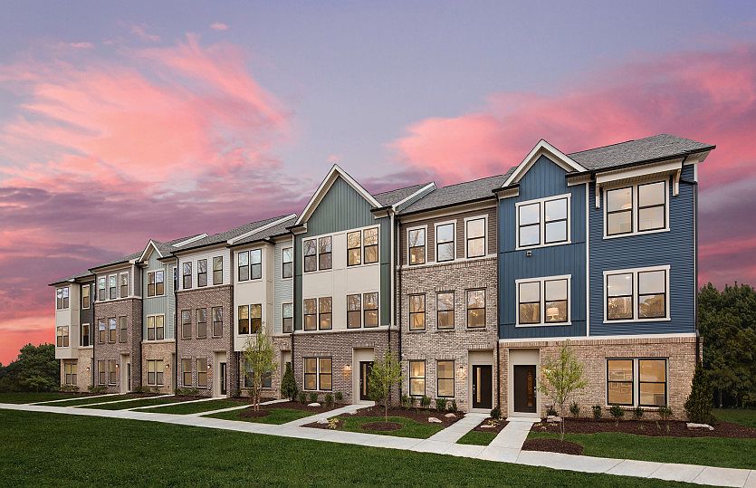 New Townhomes in Laurel, MD at Watershed, an outdoor experience-based community next to the Patuxent