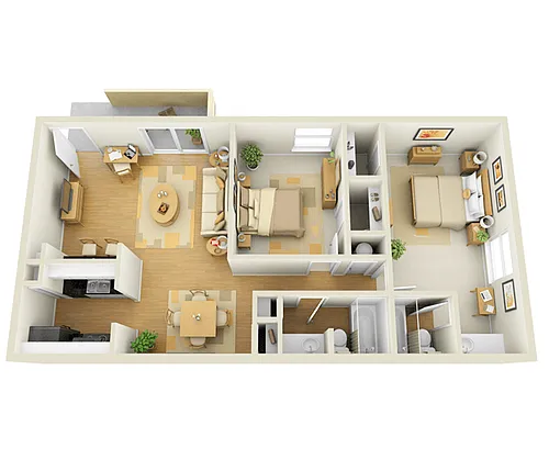 Floor plan Degas