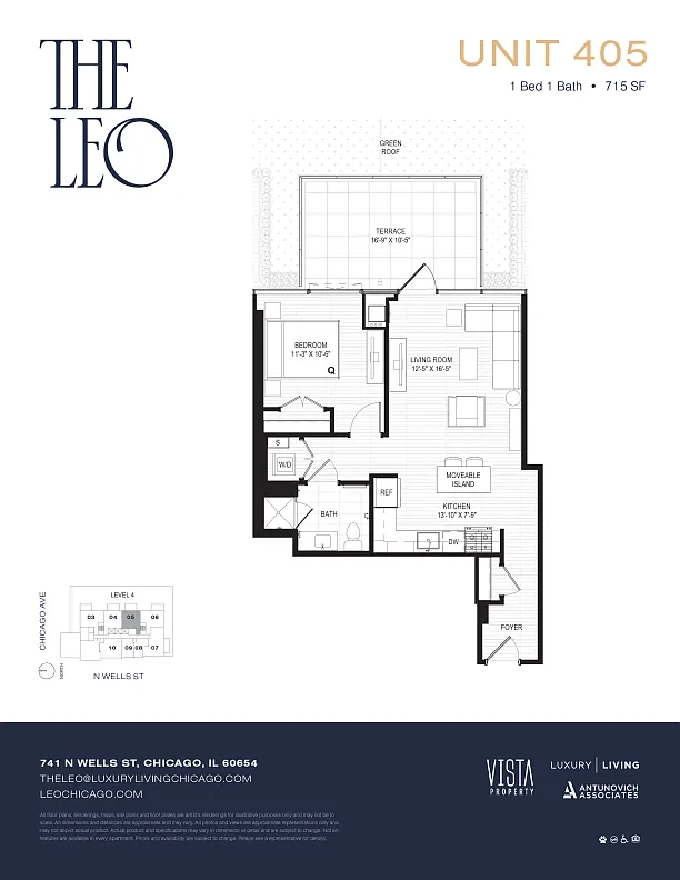 Floor plan 405