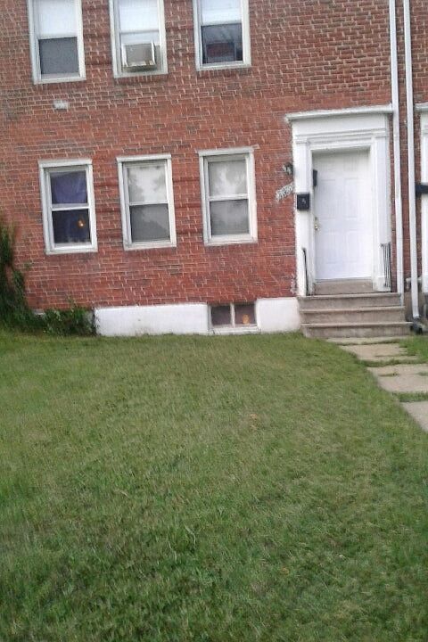 Front of the apartment