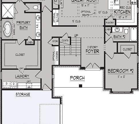 MERRIT III Floorplan First Floor