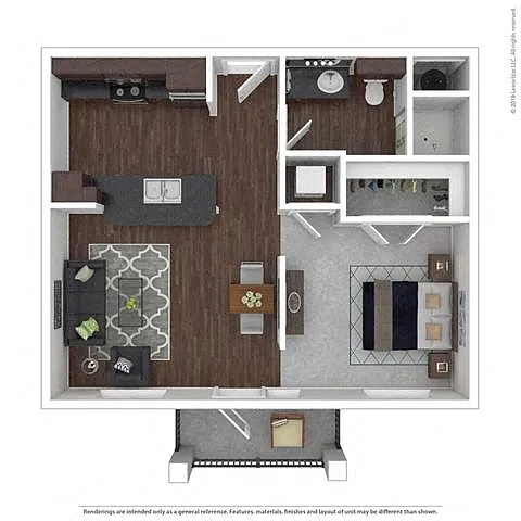 Floor plan E1