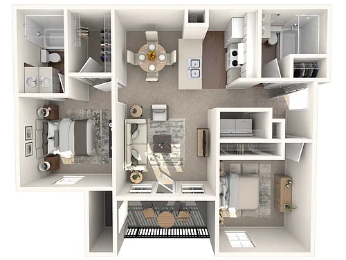 Floor plan The Anderson Deluxe