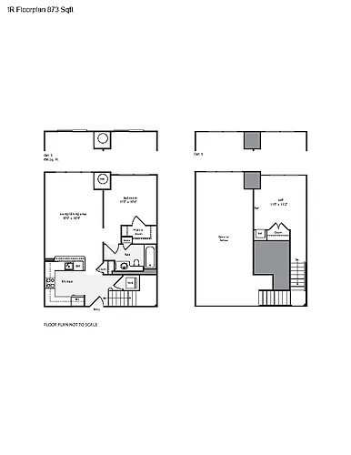 Floor plan 1R