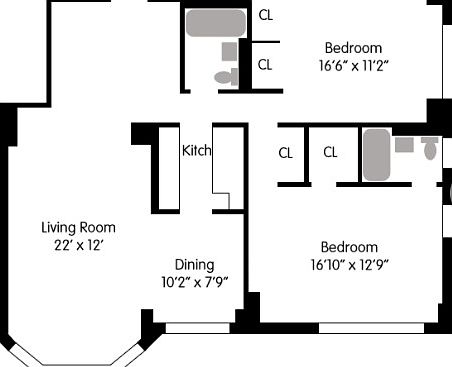 2nd image of 250 E 63rd St APT 15C