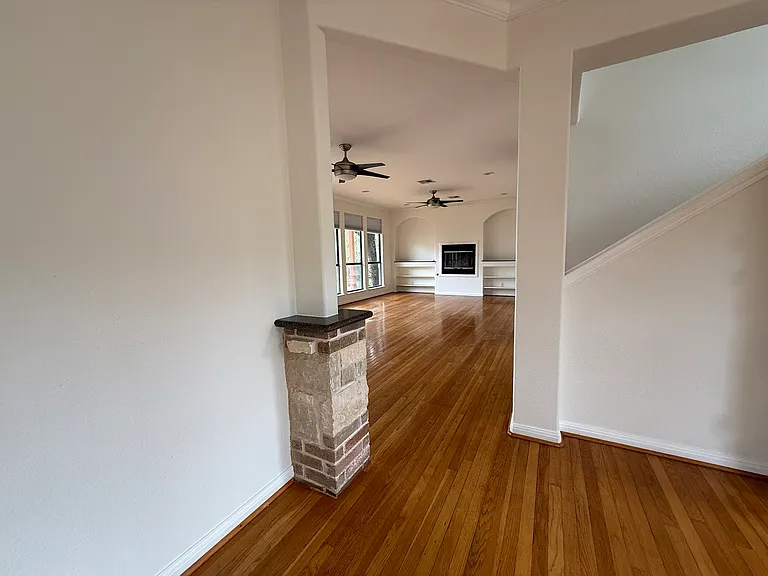 View from Dining Room to Living Area