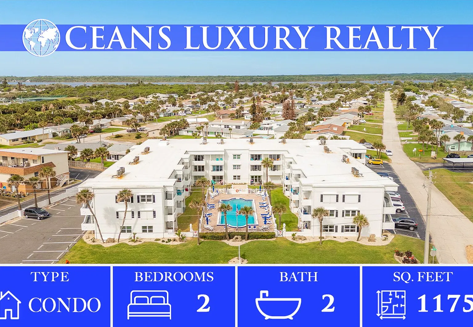 Oceanfront Condo in Ormond Beachside — Photo 1