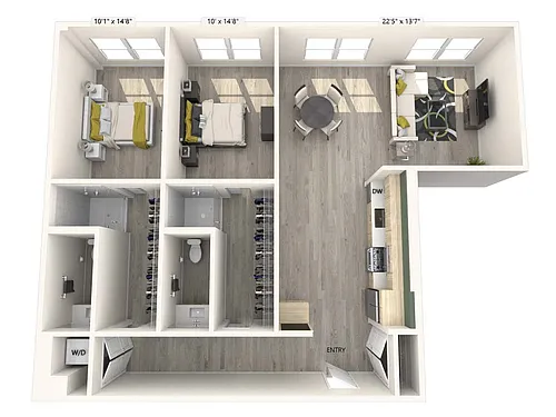 Floor plan 355