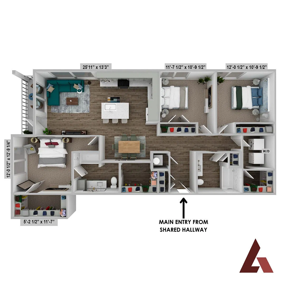 Floor plan Triumph