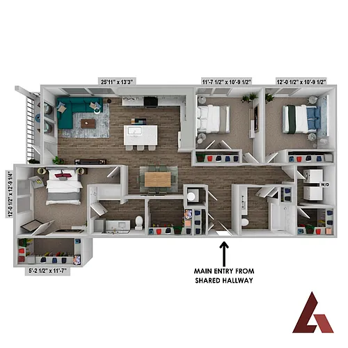 Floor plan Triumph