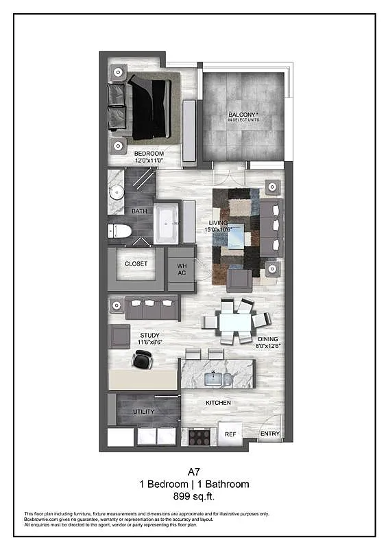 Floor plan A7