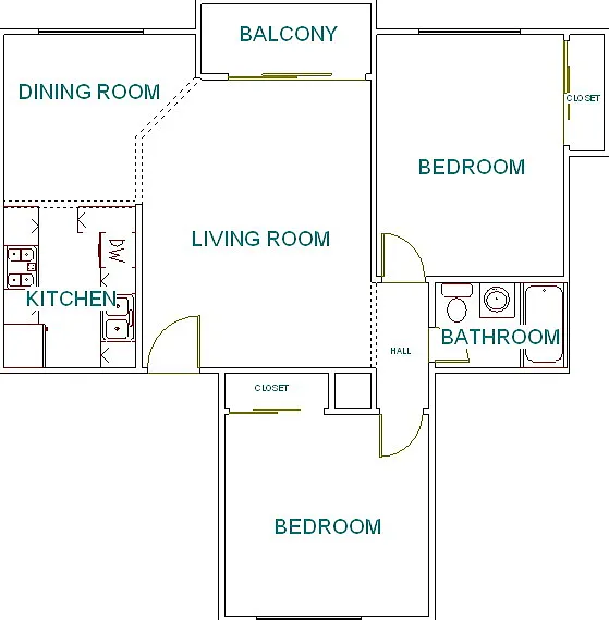 2 bed, $2,400 — Photo 2