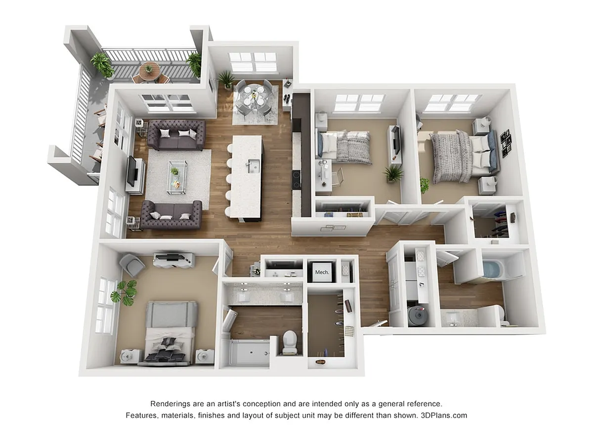 Floor plan C1