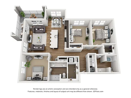 Floor plan C1