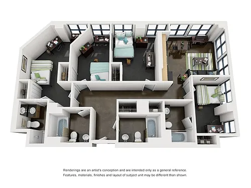 Floor plan VanBuren