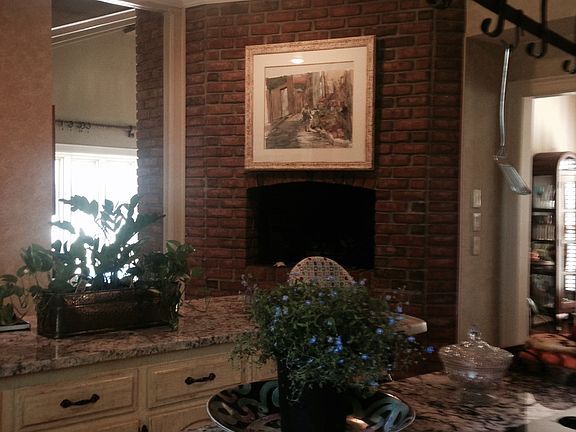 Kitchen Fireplace