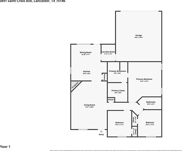 3 bed, 2.0 bath, 1402 sqft, $2,020 — Photo 2