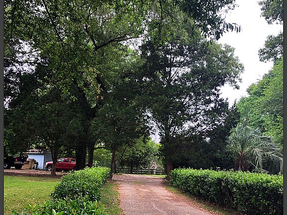 First driveway to carport.