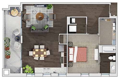 Floor plan A16