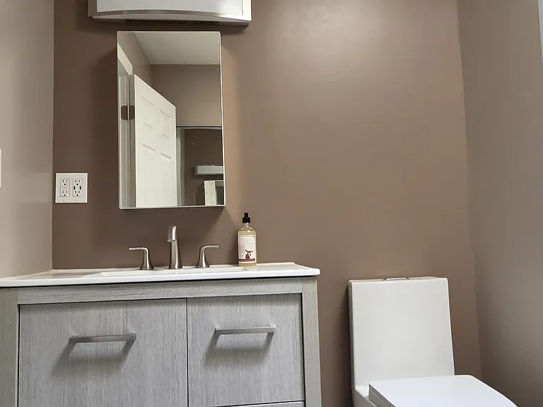 Hall bath.