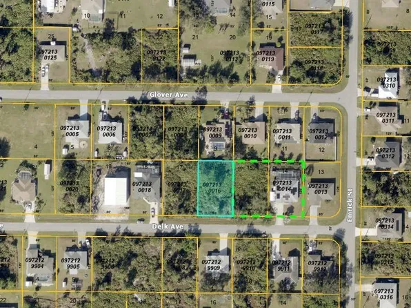 Delk Ave Lot 16, North Pt, FL 34291