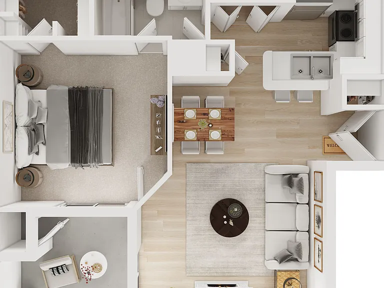 C242440_TheWestside_3DFloorPlan_1x1_A2_650sqft C242440_TheWestside_3DFloorPlan_1x1_A2_650sqft