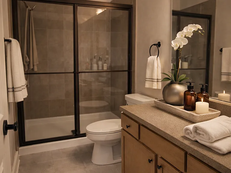 Master bathroom