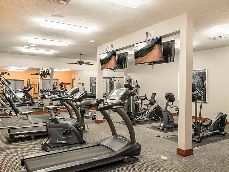 Get a full workout in while watching your show on TV in our expansive 24-hour fitness center.