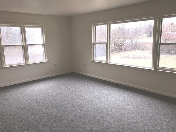 Living room huge picture window